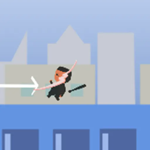 Ninja Rooftop Runner - Free Online Game Preview